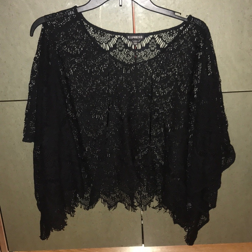 Lace blouse top